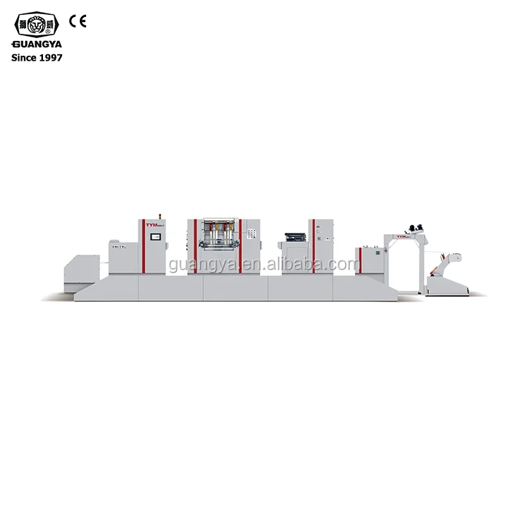 
TYM1050JT Web-Fed Roll to Roll Automatic Heat Press Printing Hot Foil Print Machine For Paper Bag 