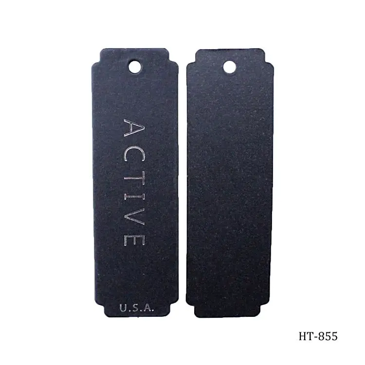 
Custom wholesale cheap price quality folded paper printing clothing teen lingerie jeans hair hang tag brand logo clothes tag 