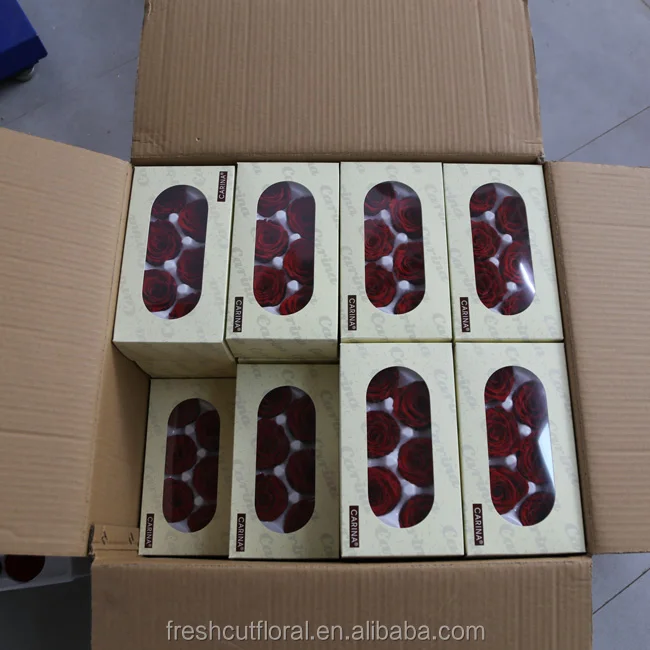 Cheap wholesale preserved roses 5-6 cm preserved rose head