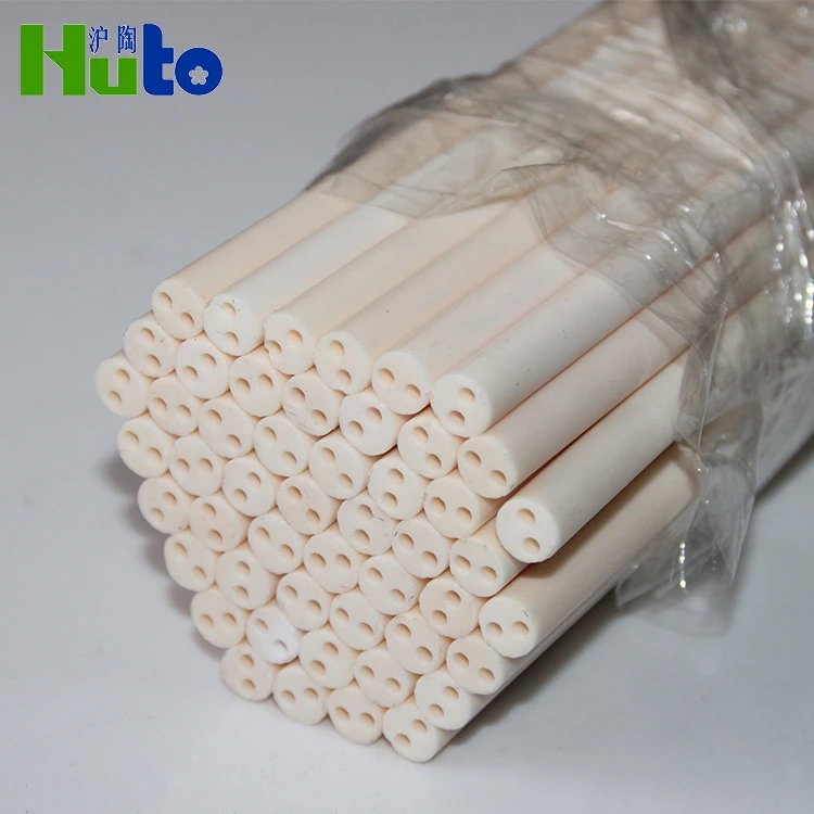 Corrosion Resistance 99% Al2O3 Ceramic Protection Alumina Ceramic Tube mgo tube
