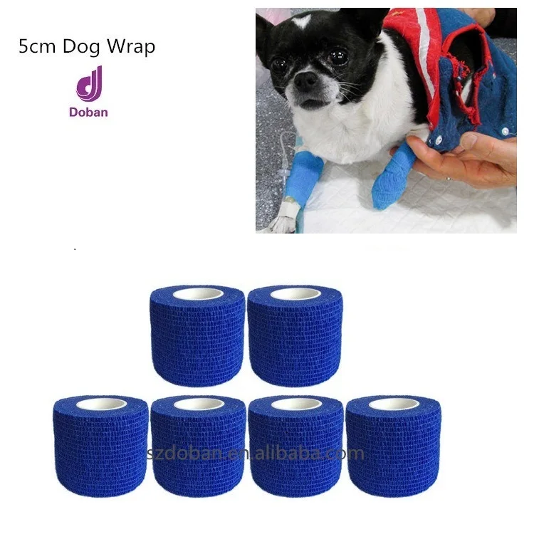 
New Product Medical Disposable Clinic Use Veterinary Cohesive Elastic Bandage 
