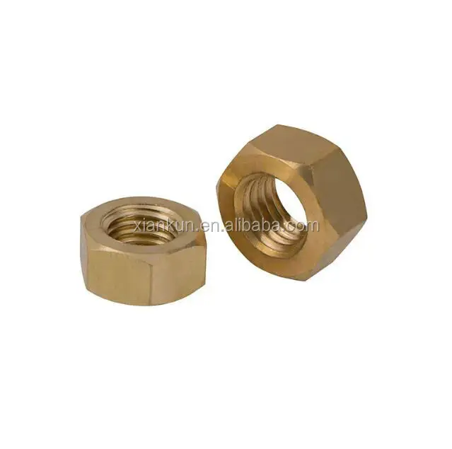 
Factory wholesale a wide range of copper hex nuts M2-M3-M4-M5-M6-M16 