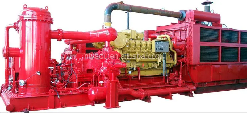 High Quality Triplex Drilling Piston Triplex Single Acting Mud Pump Supporting equipment for oil drilling rig