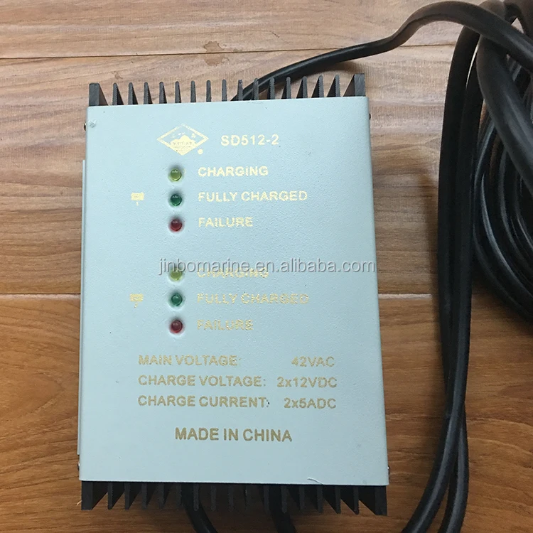 SD512-2 Lifeboat Battery Charger