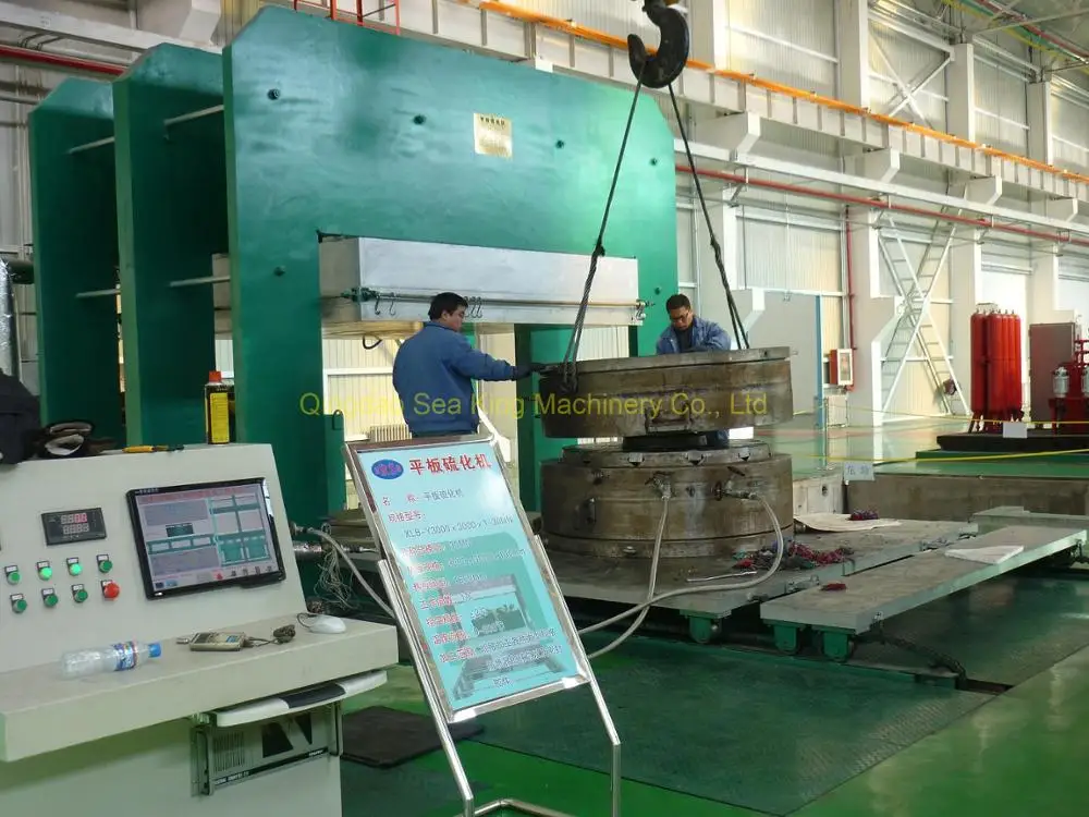 High speed open/close molds rubber vulcanizing press