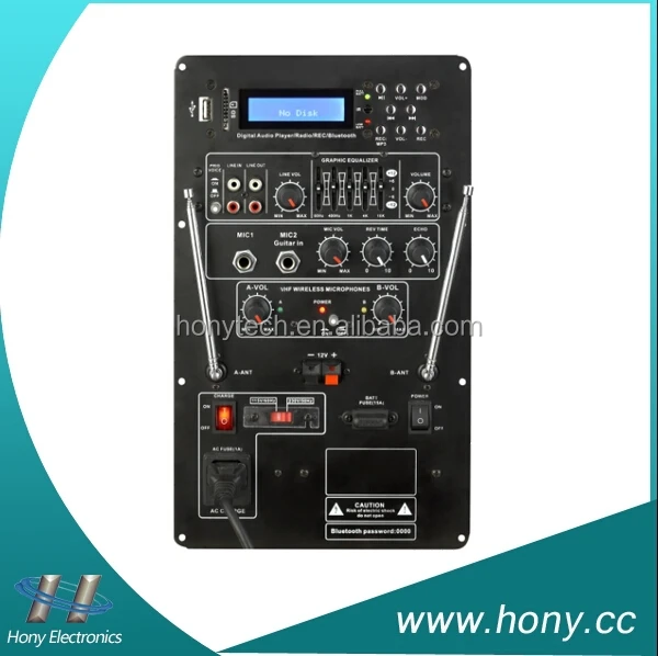 Night music cube portable plastic cabinet speaker box from china speaker supplier