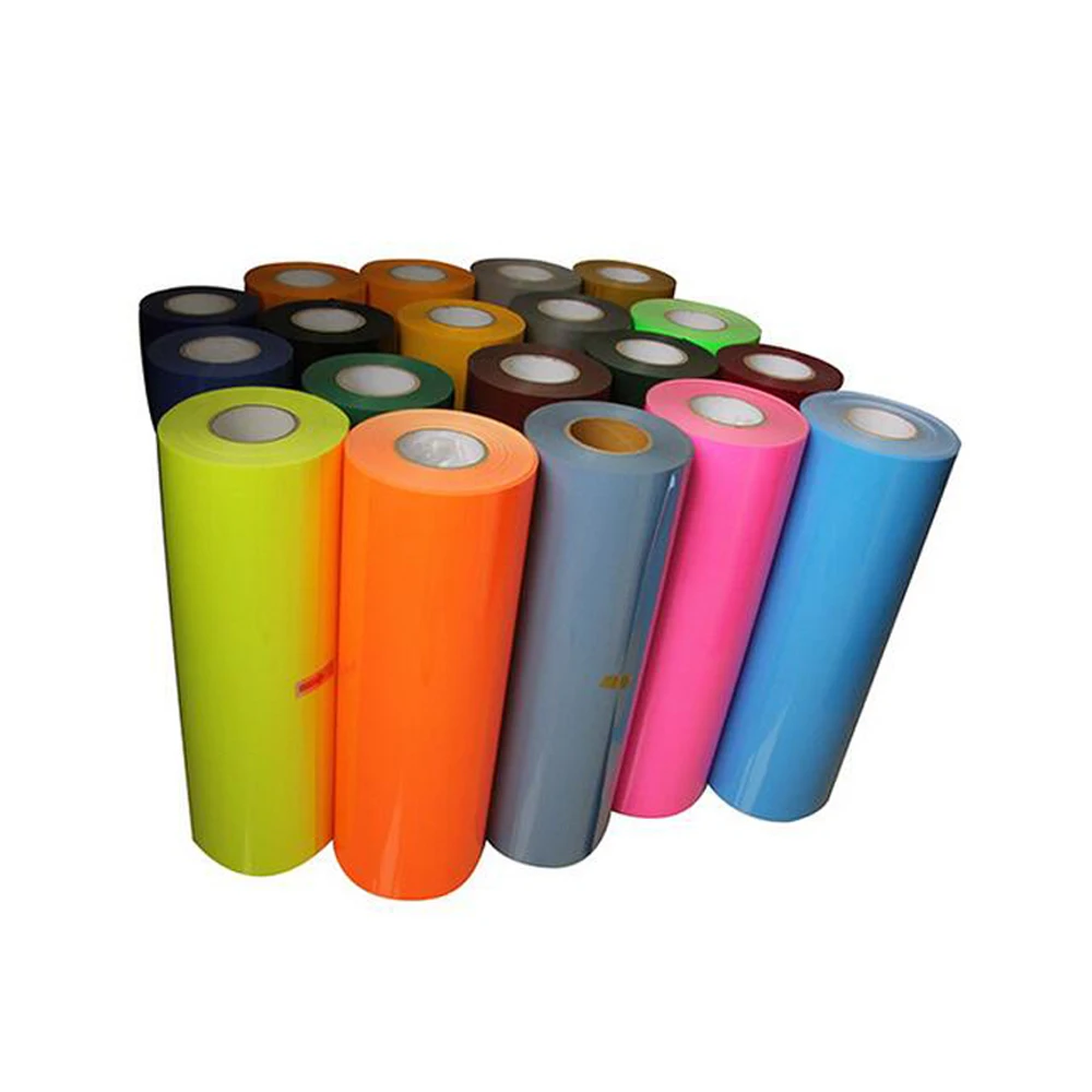 
Colorful heat transfer vinyl roll made of PU materials quality PU vinyl 
