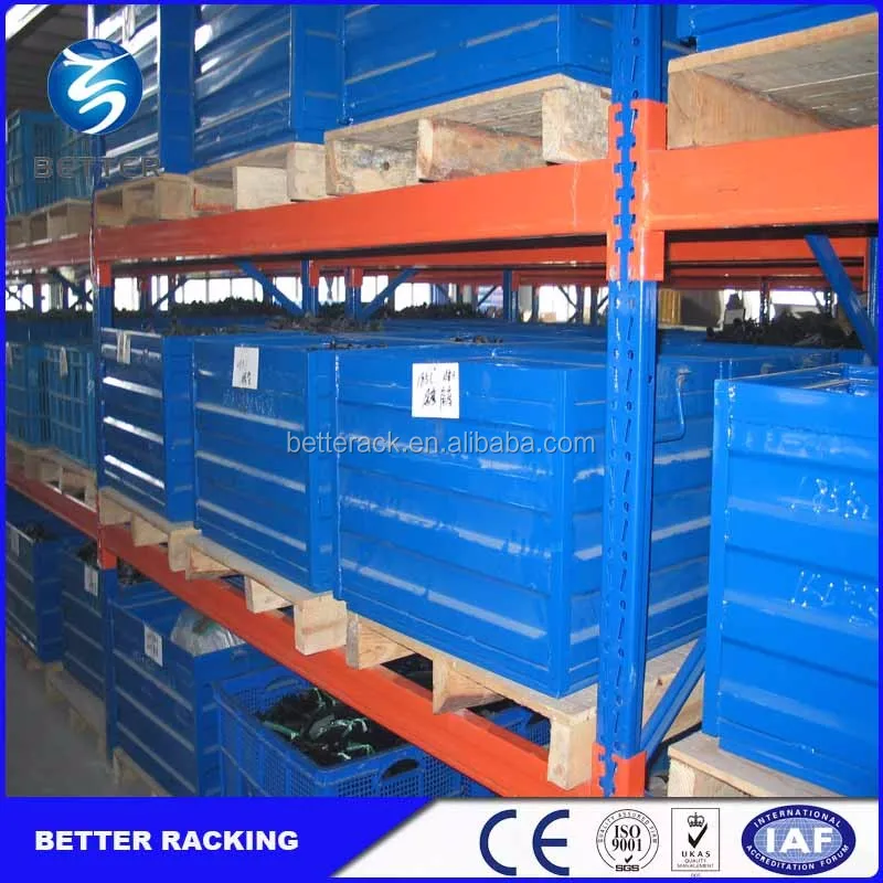  Оцинкованная сверхпрочная металлическая стойка для хранения поддонов