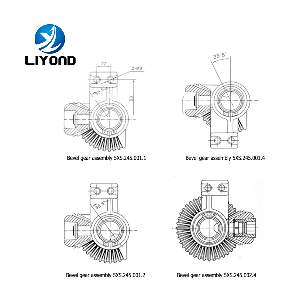 
High Quality Interlocking Bevel Gear Helical Gear For Switchgear 