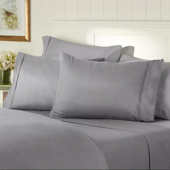 Soft Like 1800tc Egyptian Cotton Microfiber Bed Sheet Set