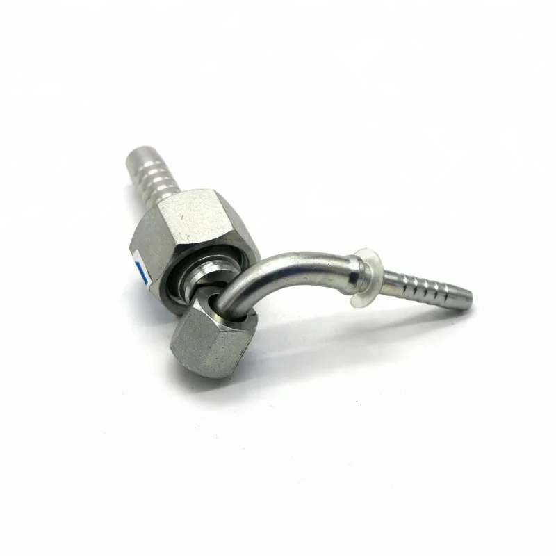 Hydraulic Female Hose Fitting 90 Degree Elbow BSP Thread Nipple Joint 20691