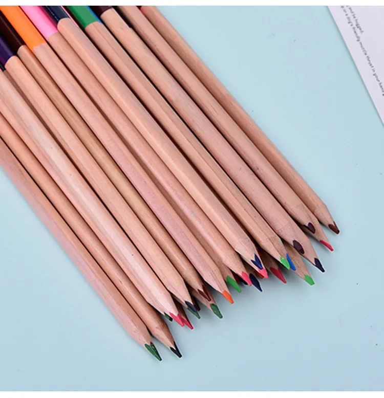 Customized Packaging 36pcs Hexagonal Shape Colour Pencil Set