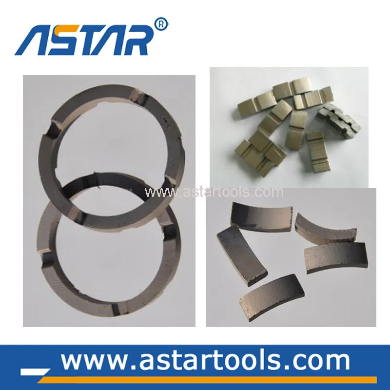 crown diamond segmentt for concrete,granite etc.