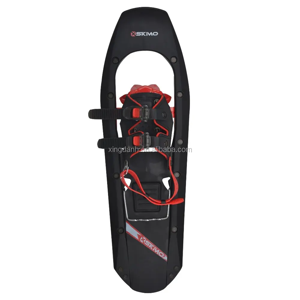 Plastic Deck Foam Padded Ratchet Binding Hiking Snowshoes