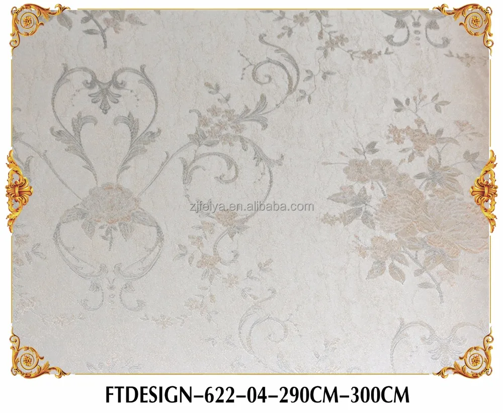 3D Green Wallpaper,Seamless Wallcloth,Fabric Wall Paper