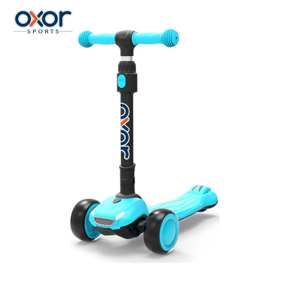 Прямая поставка с завода, детский складной самокат со светодиодной подсветкой