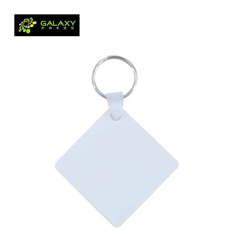 Newest material coming! DIY Blank Sublimation HPP Board Keychain for Sublimation