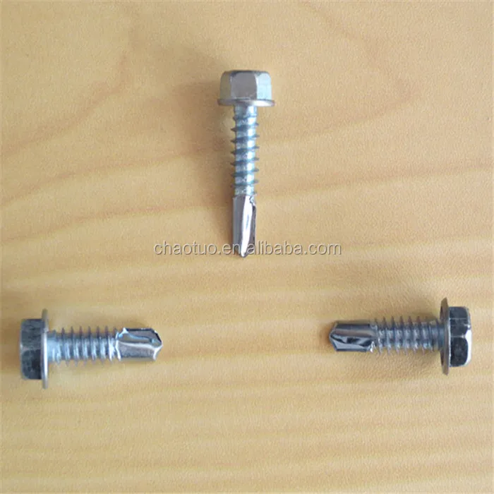  Кровельный винт с шайбой