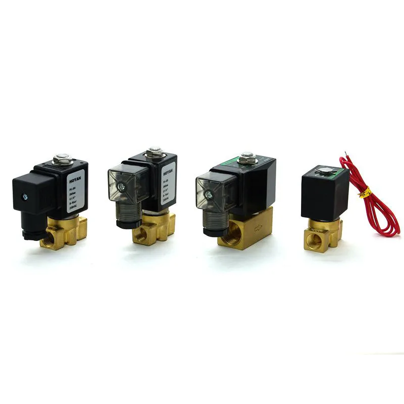 Соленоидный клапан для масла, воздуха, воды, 110 В, 220 В переменного тока, 24 В постоянного тока