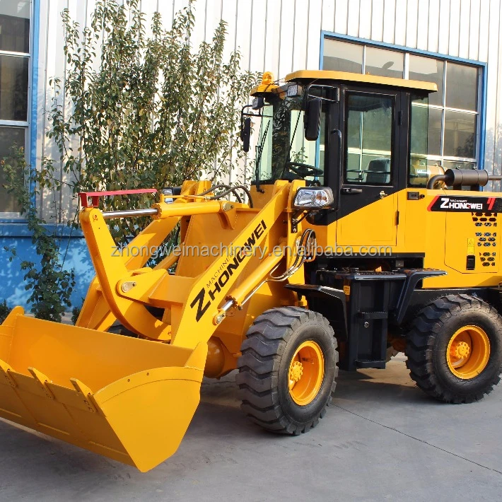 Small shovel loader farm wheel loader machine 1.2T small loader