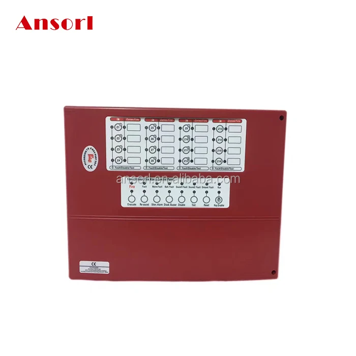 8 Zone Conventional Fire Alarm Control Panel