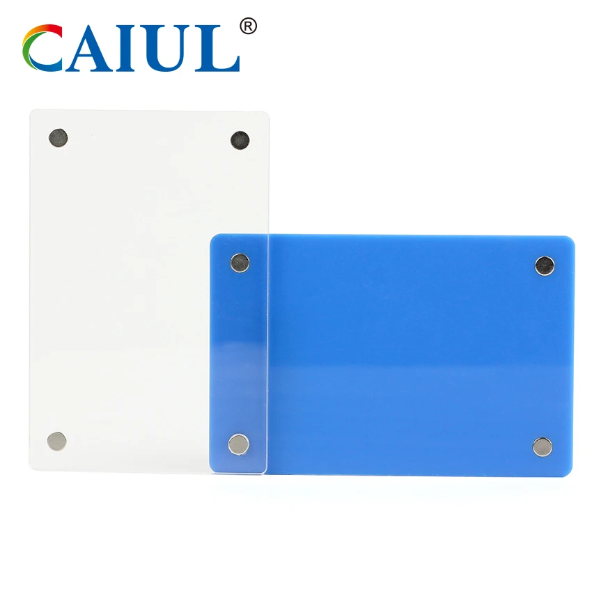 Clear Acrylic Clear Fridge magnet Picture Frame Instax mini 11 flim Photo Card stand holder