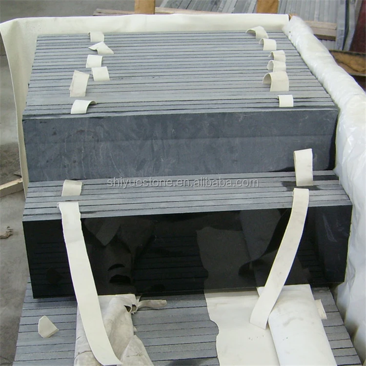 Cheapest Natural Stone China Shanxi Black Granite Floor Tiles