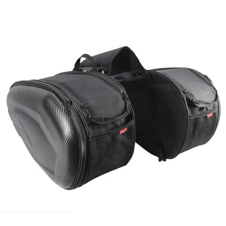 Вместительные мотоциклетные седельные сумки, водонепроницаемые седельные сумки