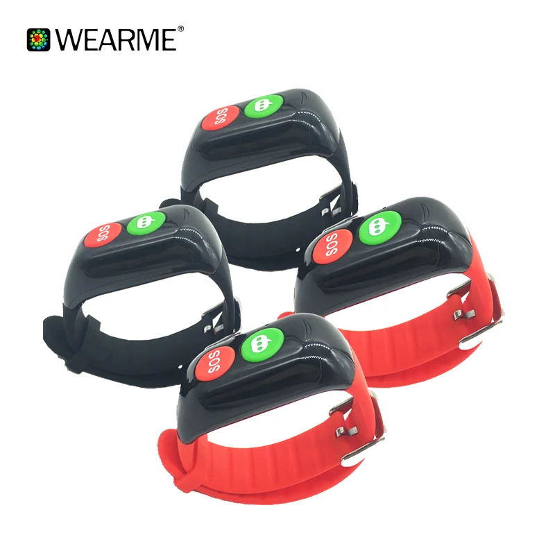 WH02 GPS Personal Tracker,Large Button Cell Phones For Seniors , SOS, Listen In Function SOS watch