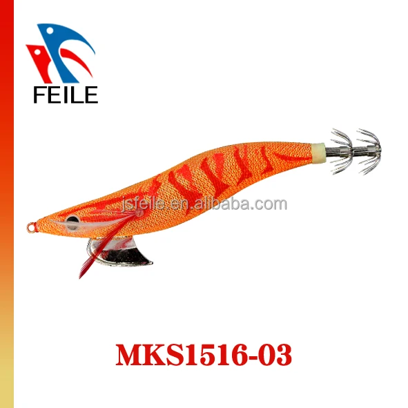 
glow Japanese hook squid jig 