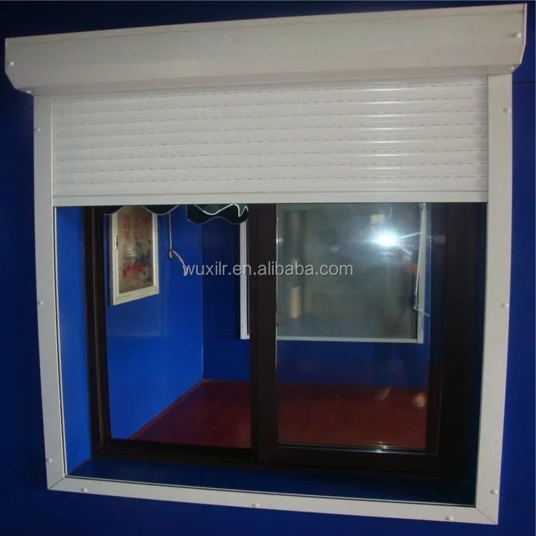 Automatic High-speed Sound-proof Aluminum Rolling Shutters Insulation roller Blinds for Adornment