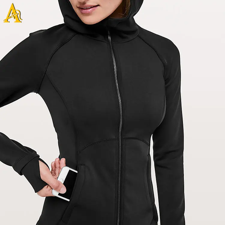 
High Quality Women Sports Jacket Wholesale Workout Fitness Training Jacket Women Gym Yoga Wear Apparel 