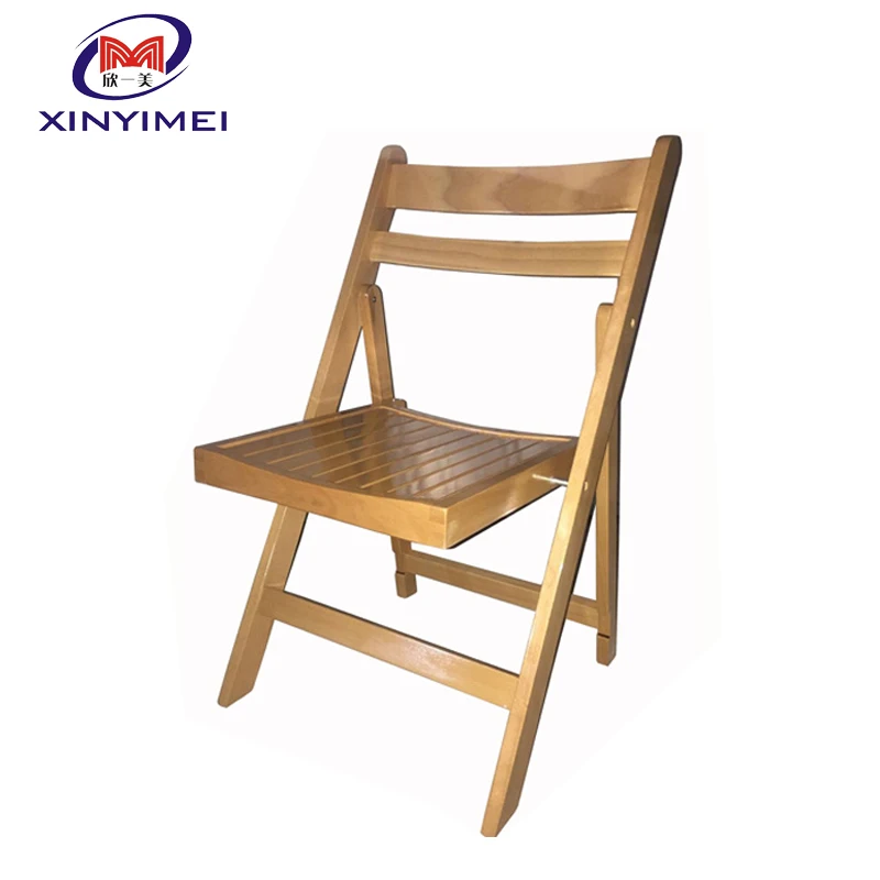 Popular design wholesale wood folding wimbledon chair