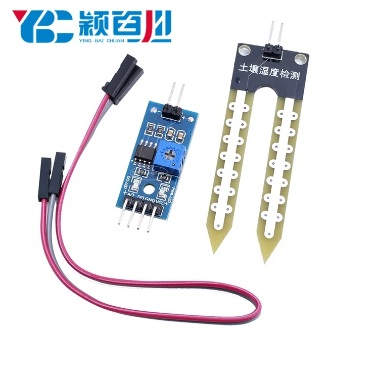 New Soil Hygrometer Humidity Detection Module Soil Moisture Water Sensor For Smart car