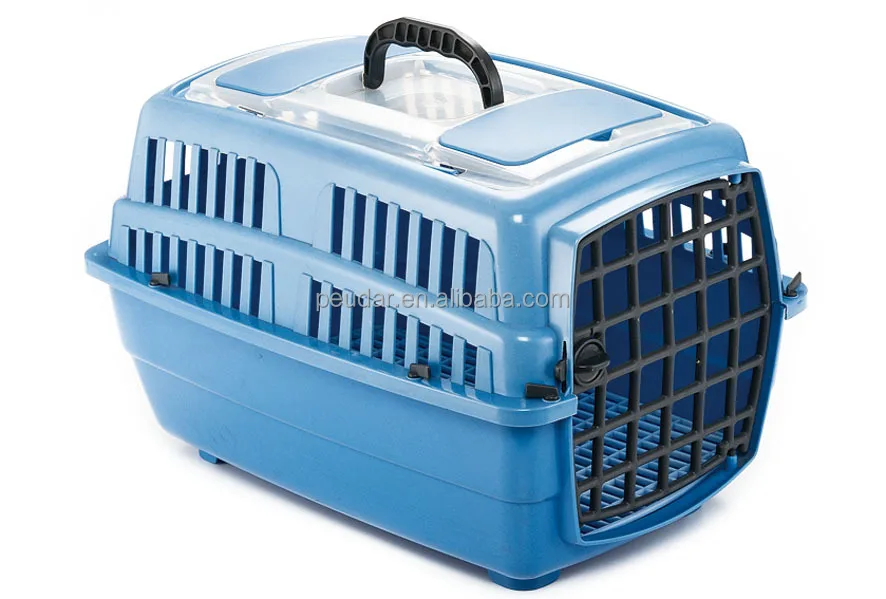 
High Quality Pet Supplies Outdoor Folding Cage Top Open Cat Travel Carrier 