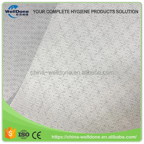 2023 New Hygiene Topsheet Breathable PE Perforated Film for Sanitary Napkin Pads raw material