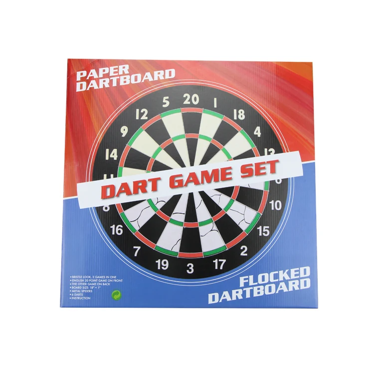 Картонная доска с настоящими дартиками картонная реальными 6 игровыми