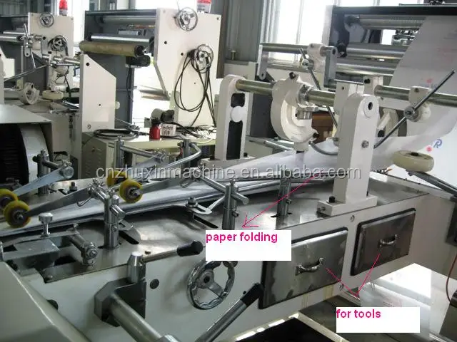 CY-400 Fully Automatic Kraft V Sharp Bottom Food Snack Paper Shopping Bag Making Machine Price