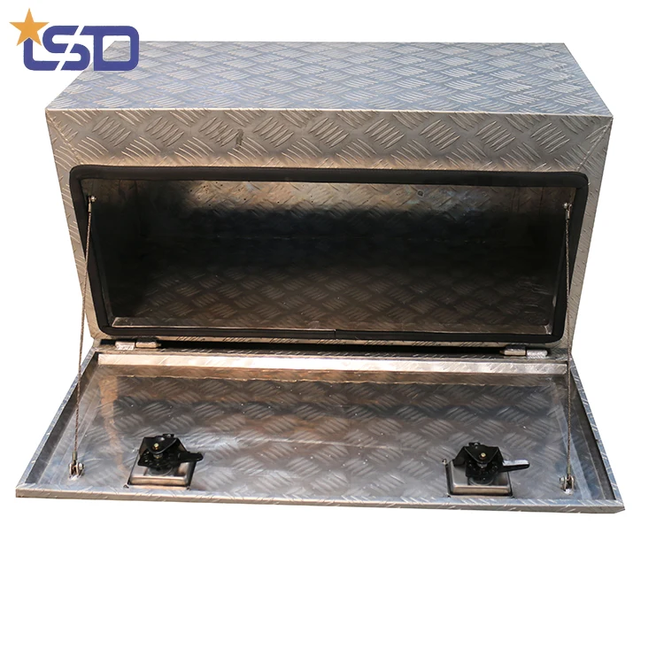 
Wholesale oem custom Aluminium checker plate under tray Truck Toolbox with T-lock Wholesale oem custom&nbsp; Aluminium checker plate under tray Truck Toolbox with T-lock