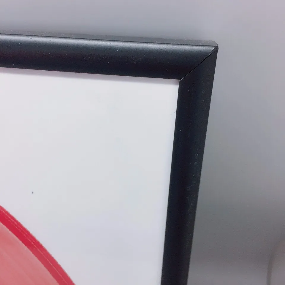 Souvenir Picture Photo Frame Hot Selling Cheap Creative Vinyl Record Funny Plastic Durable Painting Frame Rectangle Western