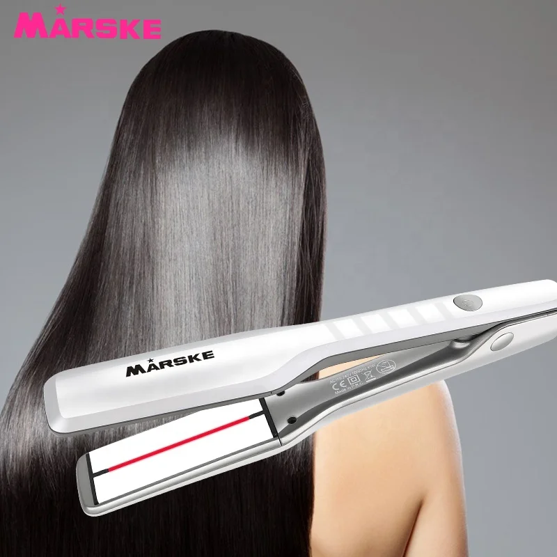 MARSKE Professional display Hair Straightener Flatirons Ceramic Flat Iron Cordless Electronic Hair Curling Straightener