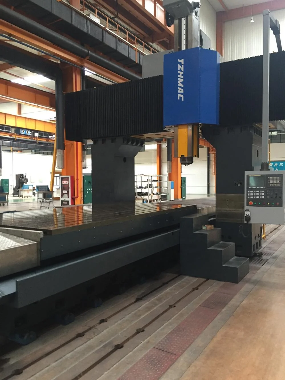 China Twin Columns CNC Gantry Fixed Beam Milling Machine