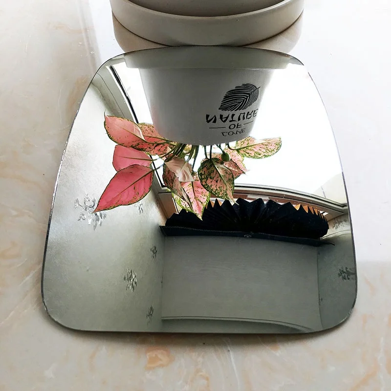 chrome truck side mirror glass