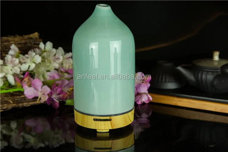 2018 Large Ceramic Humidifier Ultrasonic Fragrance Aromatherapy Porcelain Essential Oil Ceramics Aroma Diffuser