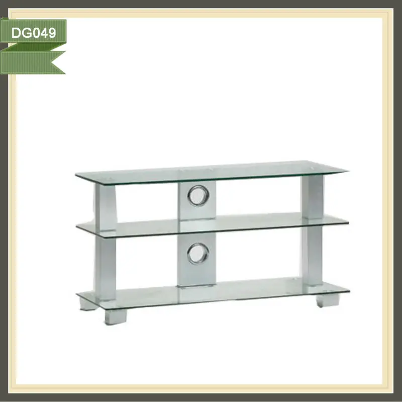 back board glass gloss tv unit led tv wall unit