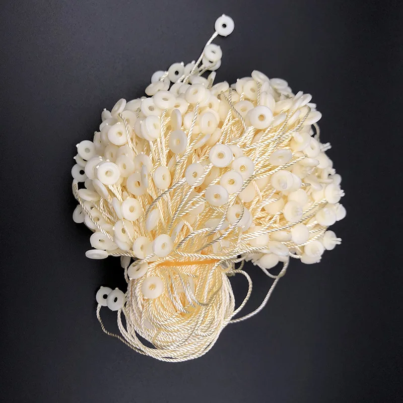 
Customized clothing hanging grain Clothing hanging grain tag rope Garment accessories general hanging grain spot factory wholesa 