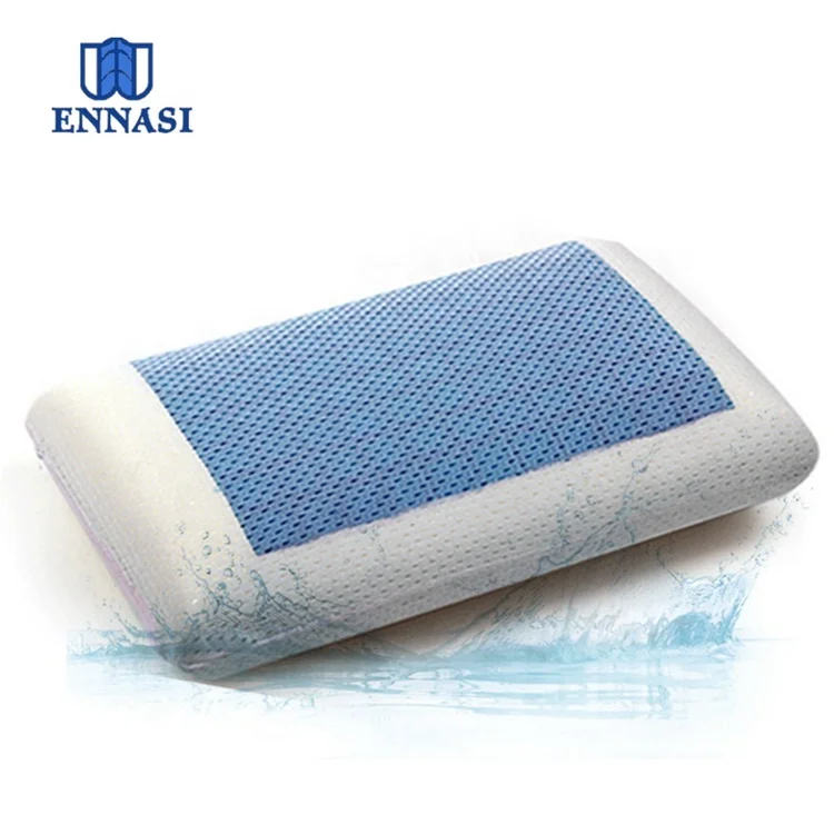 Soft Cool Silicone Memory Foam Cooling Gel Pillow for Good Sleep in Hot Summer