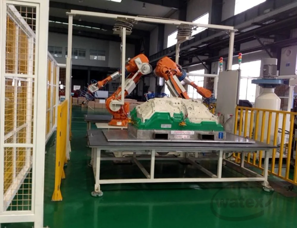 Robot water jet cutter machine for metal stone foam plastic carbon fiber cutting water jet cutting pure water cutting system cnc