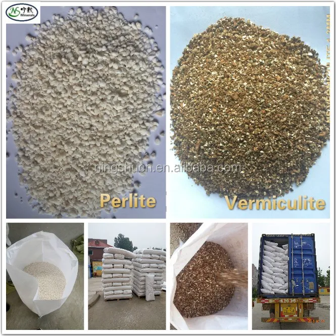 Growing Medium Expanded Perlite and Vermiculite for Orchid plant nursery
