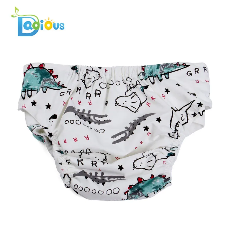 Wholesale abdl baby diaper dinosaur printed adult baby cloth diaper